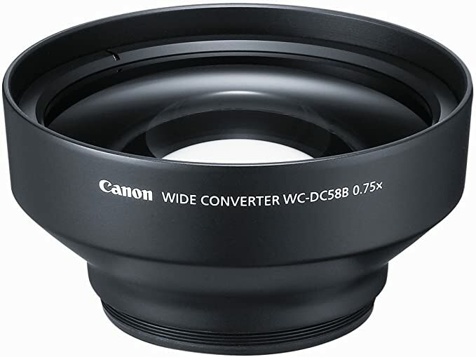 Canon WC-DC58B 0.75x Geniş Açı Çevirici Lens