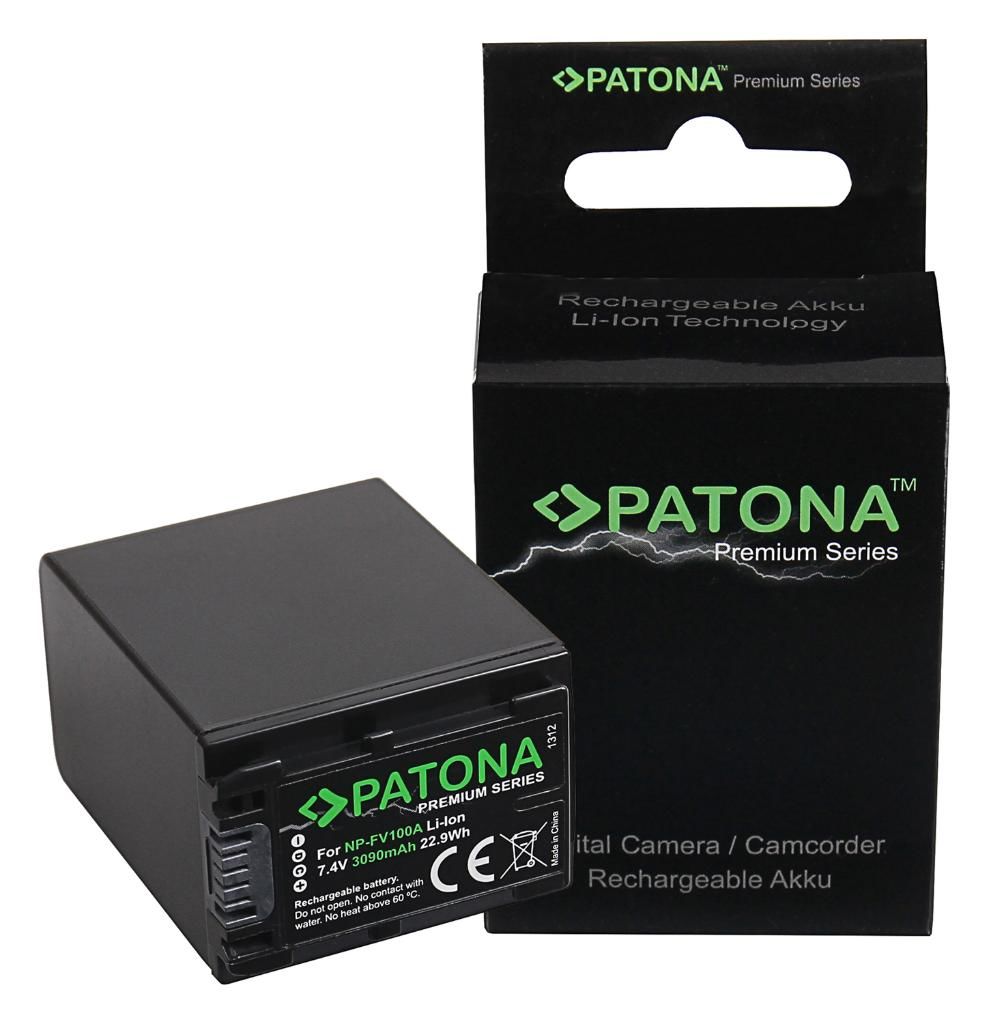 Patona 1312 Premium NP-FV100 Sony Batarya