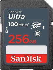 Sandisk Ultra 256GB SDXC 100MB/s Hafıza Kartı