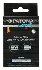 Patona 1360 Platinum NP-FZ100 USB-C Sony Batarya
