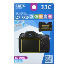 JJC LCP-RX10 LCD Ekran Koruyucu Film 2'li Paket (Sony RC10 IV, RX10 III, RX10 II, RX10)