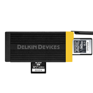 Delkin Devices USB 3.2 CFexpress Type-A & SD UHS-II Kart Okuyucu