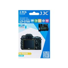 JJC LCP-D7500 LCD Ekran Koruyucu Film 2'li Paket (Nikon D7500)