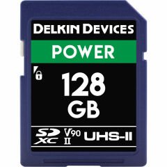 Delkin Devices 128GB Power SDXC UHS-II 2000X 300MB/s V90 Hafıza Kartı