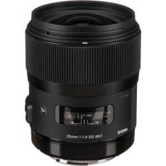 Sigma 35mm f/1.4 DG HSM (Art Serisi) Lens (Canon)