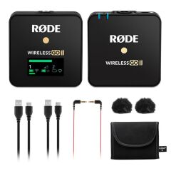 Rode Wireless Go II Single Kablosuz Mikrofon (Siyah)
