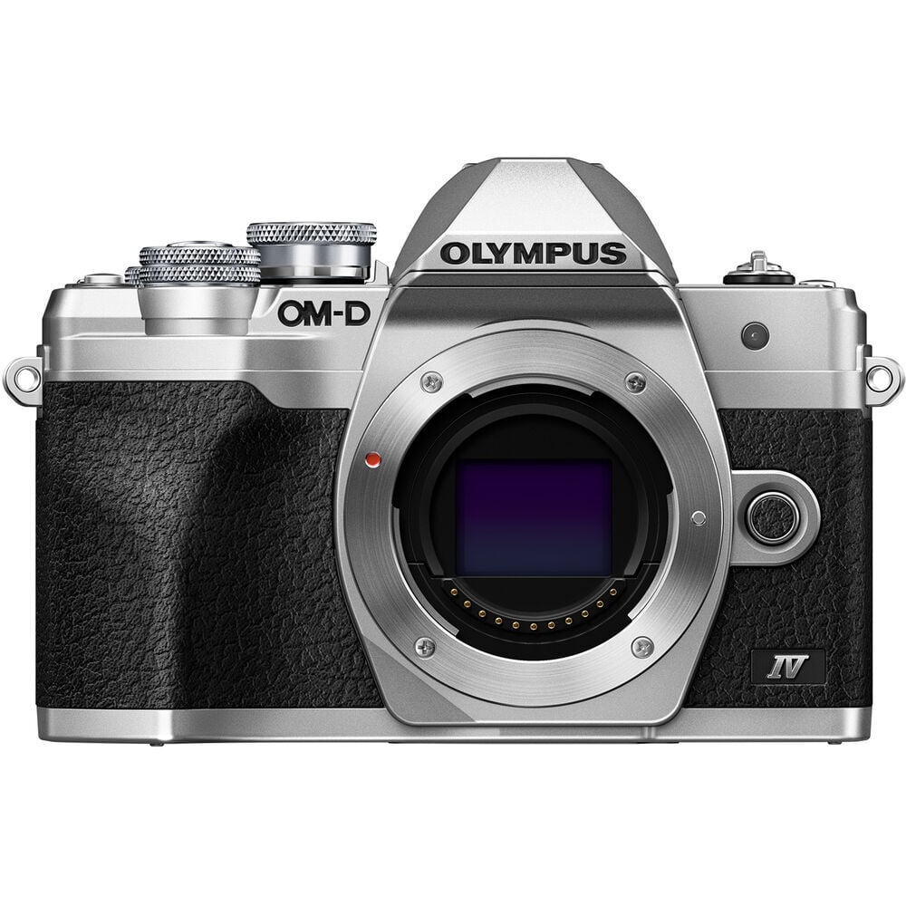 Olympus OM-D E-M10 Mark IV Gövde (Gümüş)