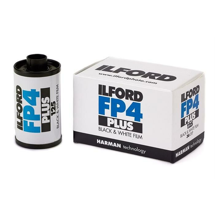 Ilford FP4 Plus 125 36 Pozluk Siyah Beyaz Negatif Film (SKT: 09-2023)