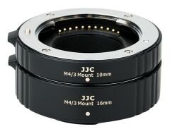 JJC AET-M43S(II) 10mm + 16mm AF Macro Extension Tüp (M4/3-Olympus-Panasonic)