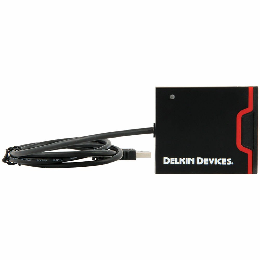 Delkin Devices USB 3.0 Dual Slot SD UHS-II & CF kart Okuyucu