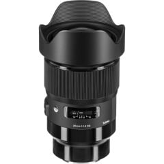 Sigma 20mm f/1.4 DG HSM (Art Serisi) Lens - Sony E - Sigma Hatıra Bezi Hediyeli