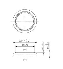 Varta CR2025 3V Lityum Pil (SKT: 08-2033)