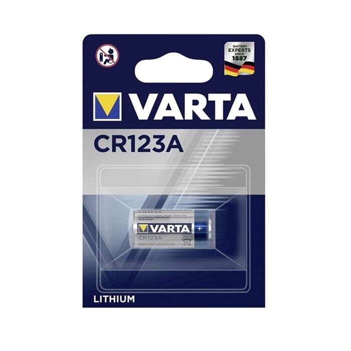 Varta CR123A 3V Lityum Pil (SKT: 12-2033)