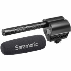 Saramonic Vmic Pro Super Directional Kulaklık Çıkışlı Shotgun Mikrofon