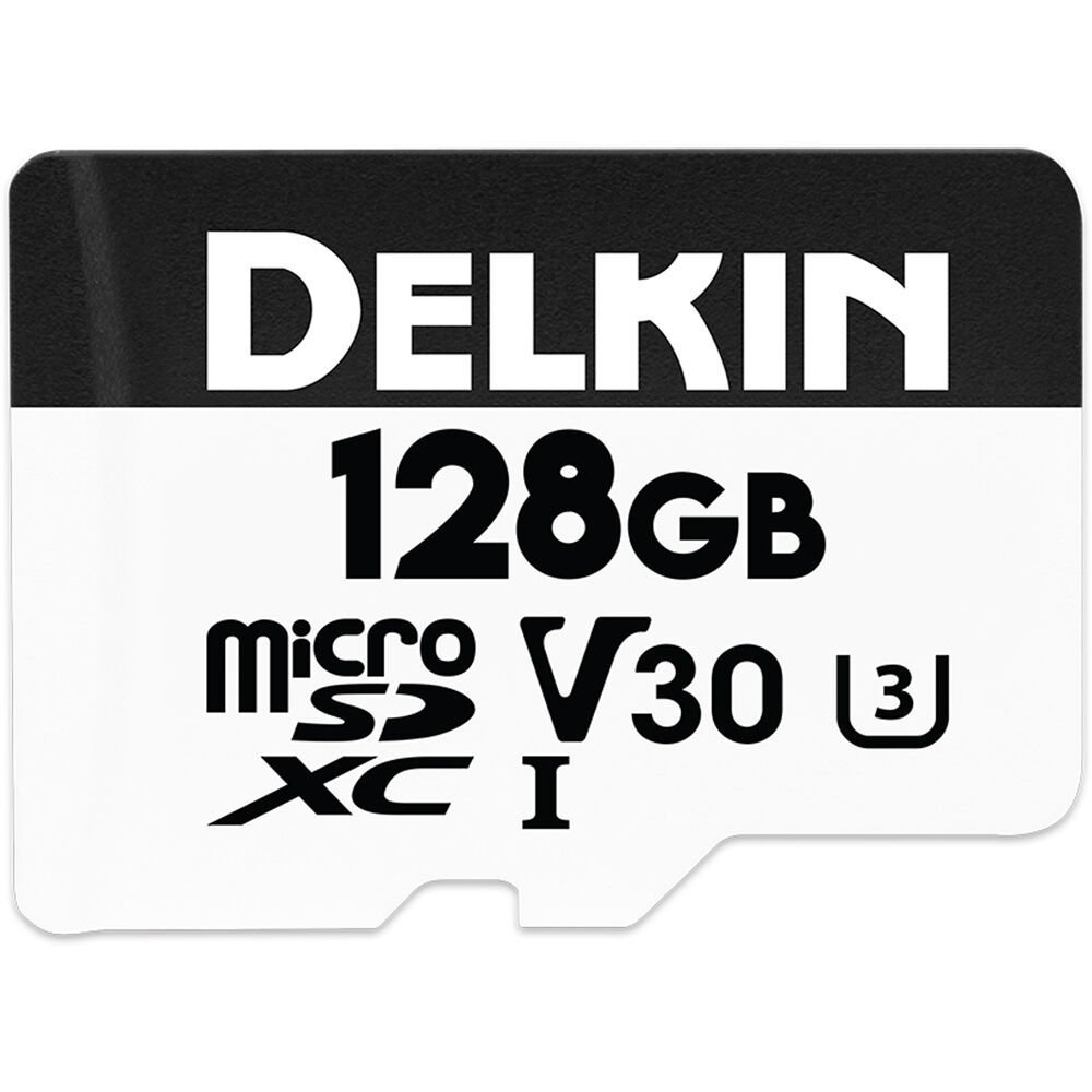 Delkin Devices 128GB Hyperspeed 100MB/s MicroSD Hafıza Kartı