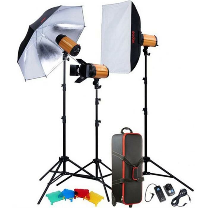 Godox 250SDI 3'lü Paraflaş Kit (250 Watt)