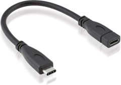 USB-C 50cm Erkek Dişi Uzatma Kablosu