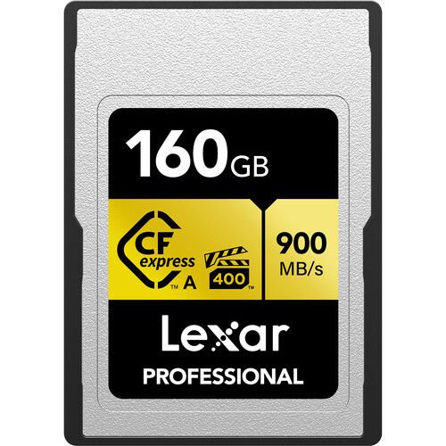 Lexar 160GB Professional CFexpress Type A Gold Serisi Hafıza Kartı