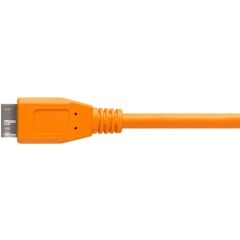 Tether Tools CUC3315-ORG 4.6m USB Kablosu (USB-C - USB 3.0 Micro-B)