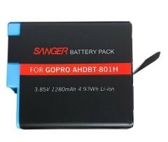 Sanger AHDBT-801H Gopro Hero8 Batarya