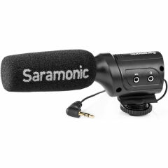 Saramonic SR-M3 Mini Directional Kulaklık Çıkışlı Shotgun Mikrofon