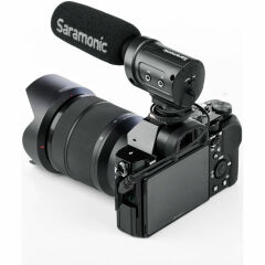 Saramonic SR-M3 Mini Directional Kulaklık Çıkışlı Shotgun Mikrofon