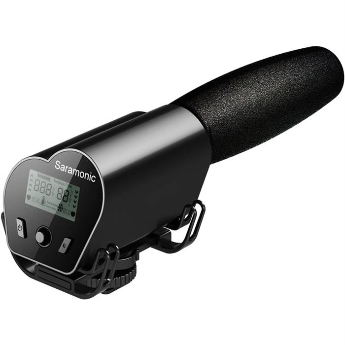 Saramonic Vmic Recorder Ses Kayıt Cihazlı & Ekranlı Shotgun Mikrofon
