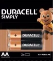 Duracell AA 2'li Simply Alkalin Kalem Pil (SKT: 03-2032)