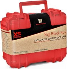 XSories Big Black Box Süngerli Sert Çanta (Kırmızı)