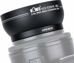 Kiwifotos KLS-52X045 52mm 0.45x Geniş Açı & Makro Çevirici Lens