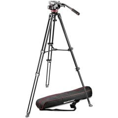 Manfrotto MVK502AM-1 Kit Video Telescopic Twin Leg Video Tripod