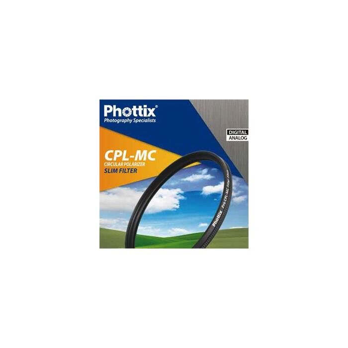 Phottix 55mm CPL (Circular Polarize) MC Multi Coated Slim Filtre