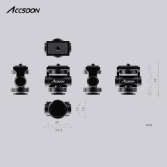 Accsoon Multi-directional Cold Shoe Adaptor