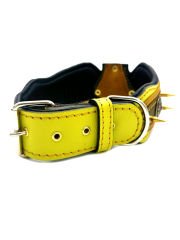 Lion Figured Handmade Spiked Dog Collar
