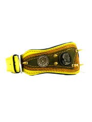 Lion Figured Handmade Spiked Dog Collar
