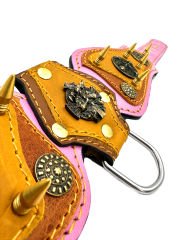 Warrior Figured Special Design Spiked Dog Collar