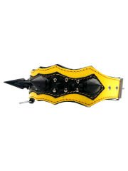 Luxury Leather Big Spiked Dog Collar