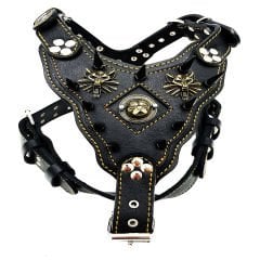 Spiked Pitbull Dog Harness