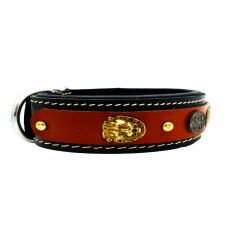 Ancient Egyptian Luxury Doberman Leather Dog Collar