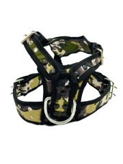 Military Camouflage K9 German Shepherd Dog Harness