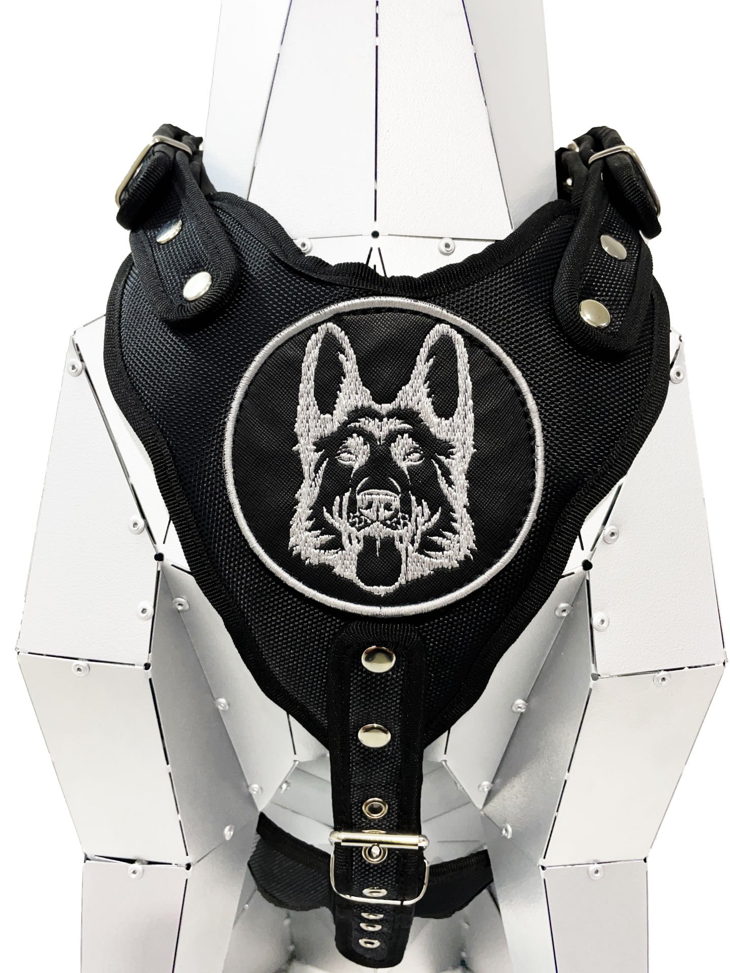 Black K9 German Shepherd Dog Harness