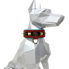 Exclusive ''Zeus'' Leather Dog Collar