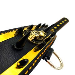 American Bully ''Spartan'' Spiked Leather Dog Collar