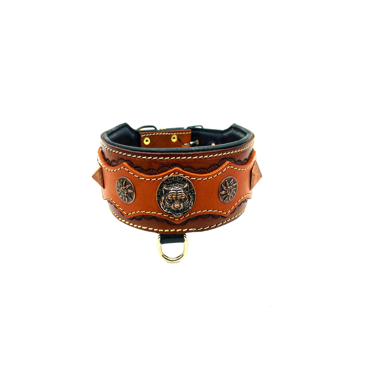 Brown ''Ancient Egypt'' Dog Collar