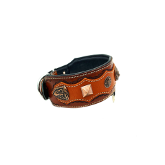 Brown ''Ancient Egypt'' Dog Collar
