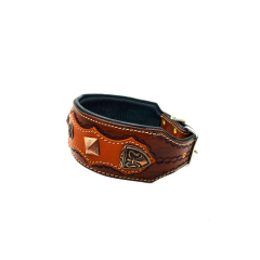 Brown ''Ancient Egypt'' Dog Collar