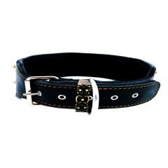 Black-Red ''Venom'' Dog Collar Dark Version