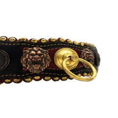 Star and Crescent ''Giant'' Dog Collar Dark Version