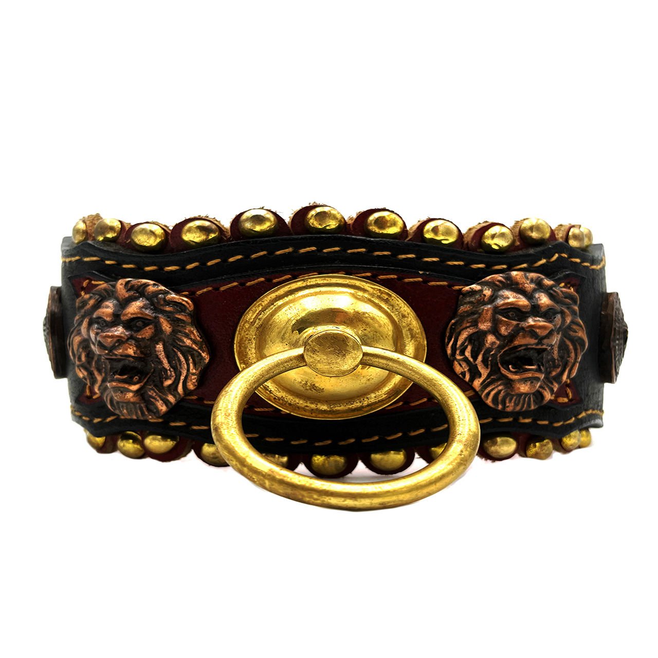 Star and Crescent ''Giant'' Dog Collar Dark Version