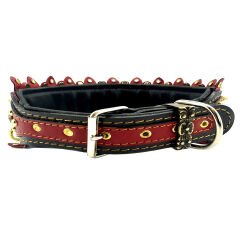 Personalized Special Design Luxury Handmade Leather Dog Collar With Name